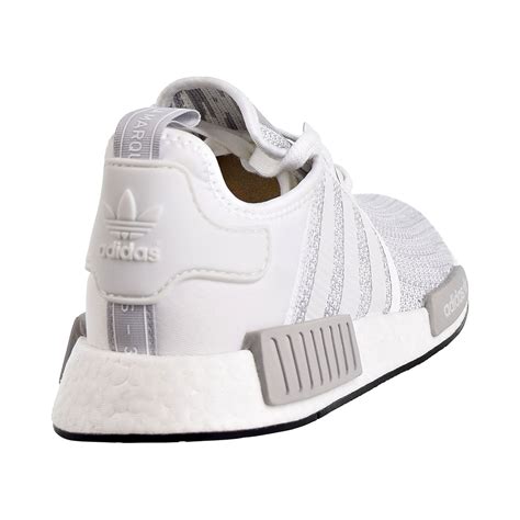 white shoes nmd|nmd r1 shoes men white.